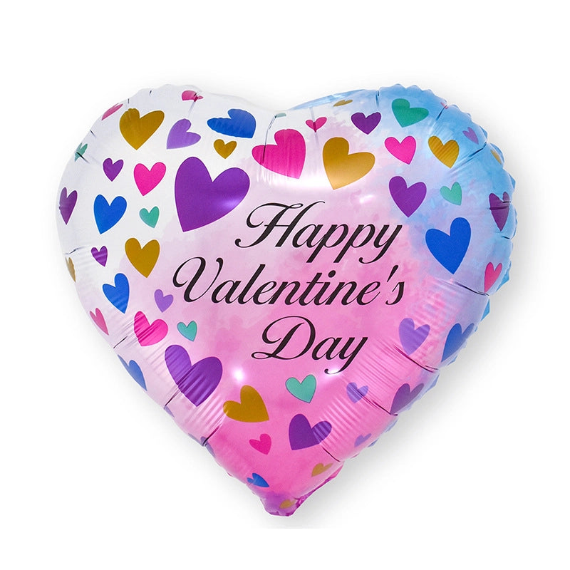 Vacation Minimalist Heart Shape Aluminum Film Travel Daily Balloons