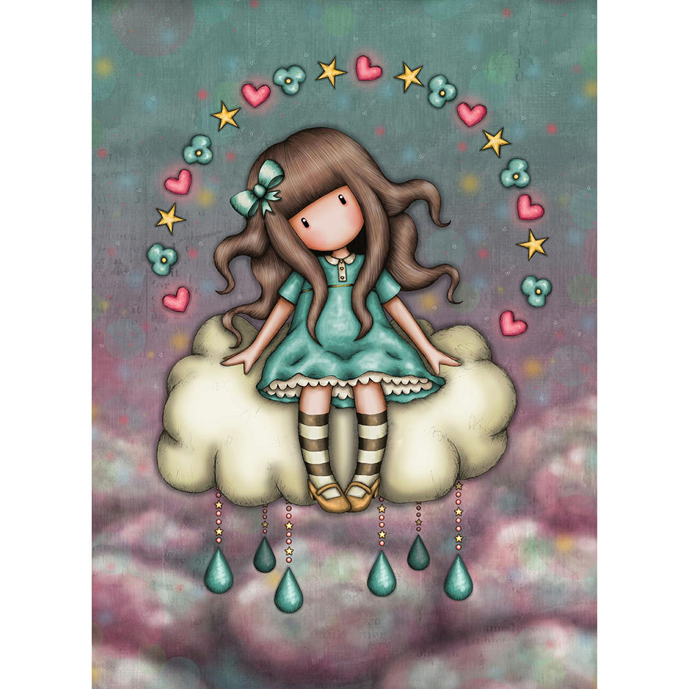 

30*40CM - Goliath Doll - Round Drill Diamond Painting, 501 Original