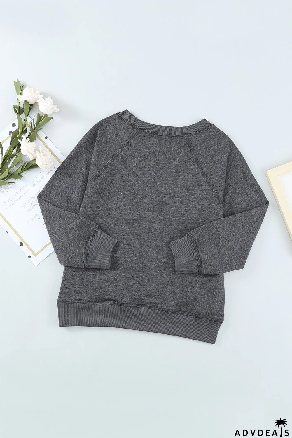 Raglan Sleeve Pullover Kids Sweatshirt