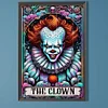 Clown - Rundbohrer Diamantmalerei - 45*65cm (gro&szlig;er Teilbohrer)