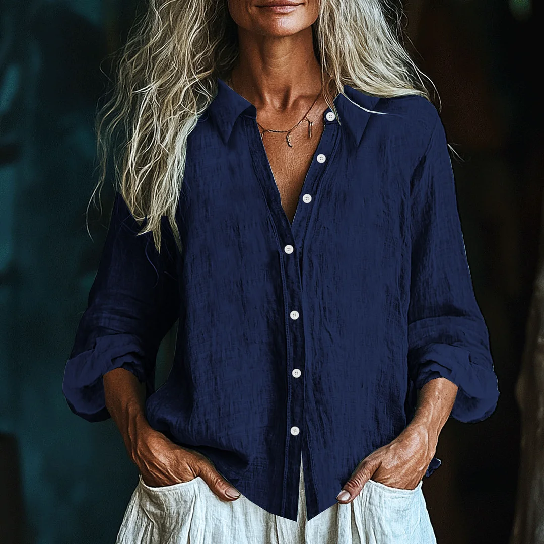 Athvotar Athvotar Years Of Shein Casual Cotton Leprosy Shirt New Explosion