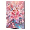 DIY Flowers A5 Special Shaped 50 Pages Diamond Painting Notebook