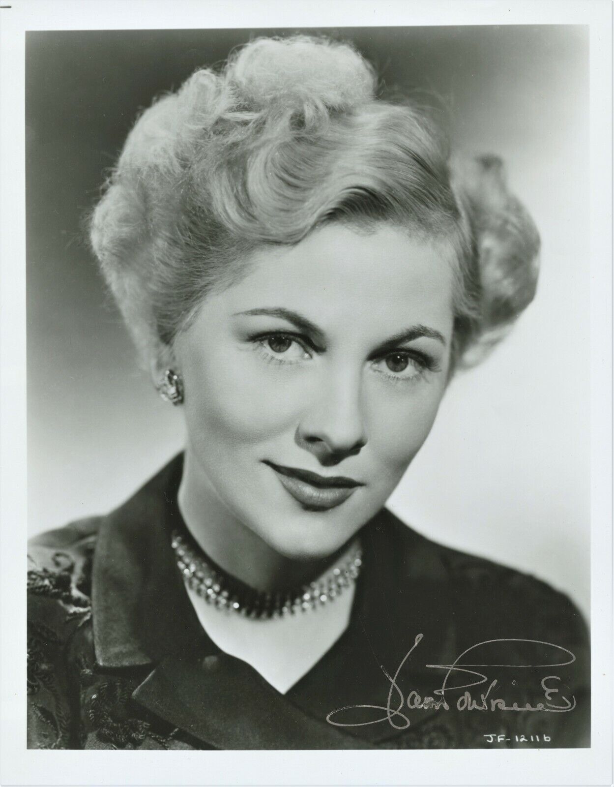 Lovely JOAN FONTAINE Signed Photo Poster painting