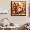 Diamond Painting-DIY Full Round Drill Autumn Gnome(40*40 CM)
