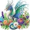 Diamond Painting-DIY Crystal Rhinestone Floral Dragon