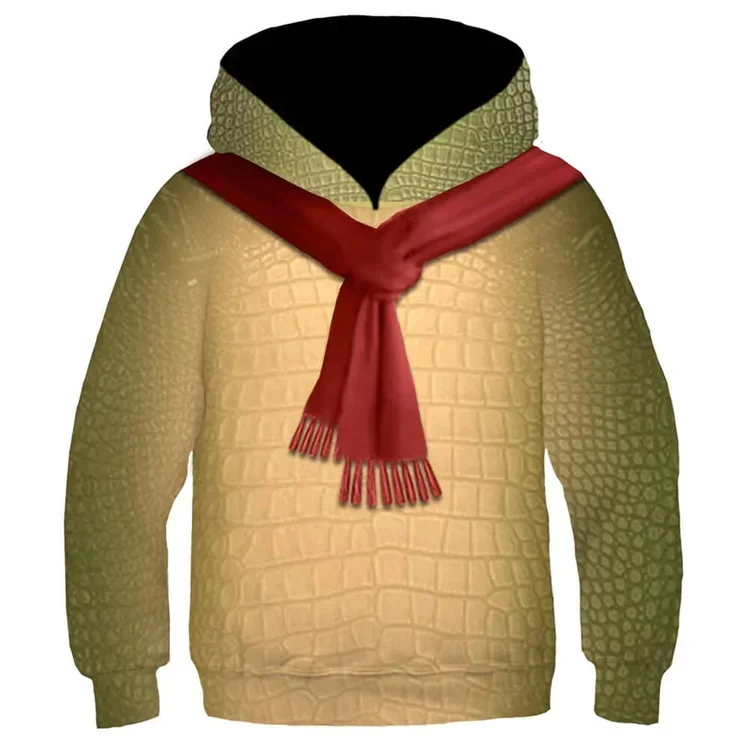 Adult Lyle Lyle Crocodile Hoodie Unisex Plus Size Hoody Long Sleeve Sweatshirt for Cosplay Carnival