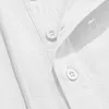 Men's Casual Vacation Linen Hooded Polo Shirt by Inlyline