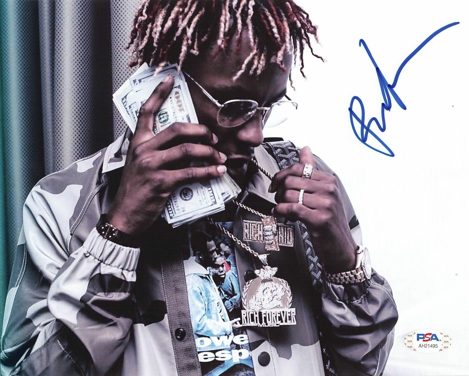 Rich The Kid signed 8x10 Photo Poster painting PSA/DNA Autographed Rapper