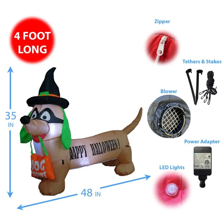 Inflatable Dog Indoor/Outdoor Decoration