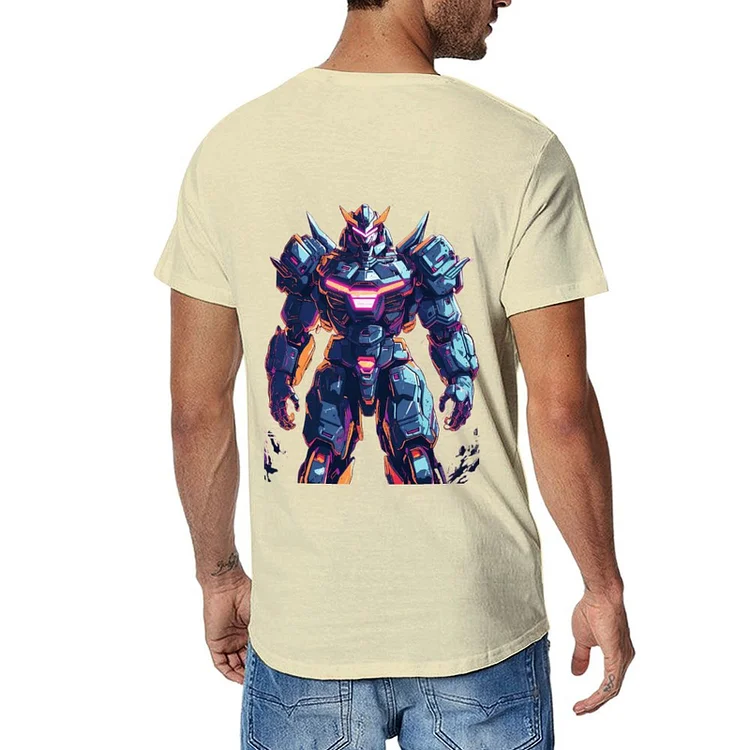 Men's T-shirt FUTURISC MECHA  customized, personalized, gift