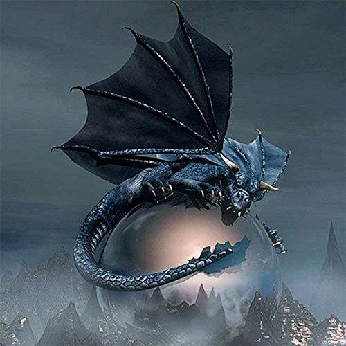

Black Dragon – Paint By Numbers - 40*50CM, 501 Original