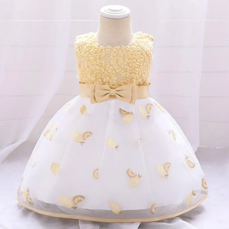 2021 Cute 2 1 Year Birthday Dress For Baby Girl Clothes Princess Dress Party And Wedding Dresses Farmhouse Style 3 12 24 Month