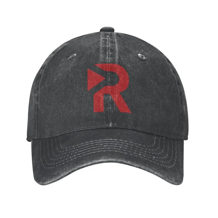 Classic Unisex Cotton Alphabet Letter R Tube Baseball Cap Adult Adjustable Dad Hat Men Women Sun Protection