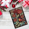 (US Local)Flower Bird Special Shaped Diamond Painting Journal Notebook for Adults