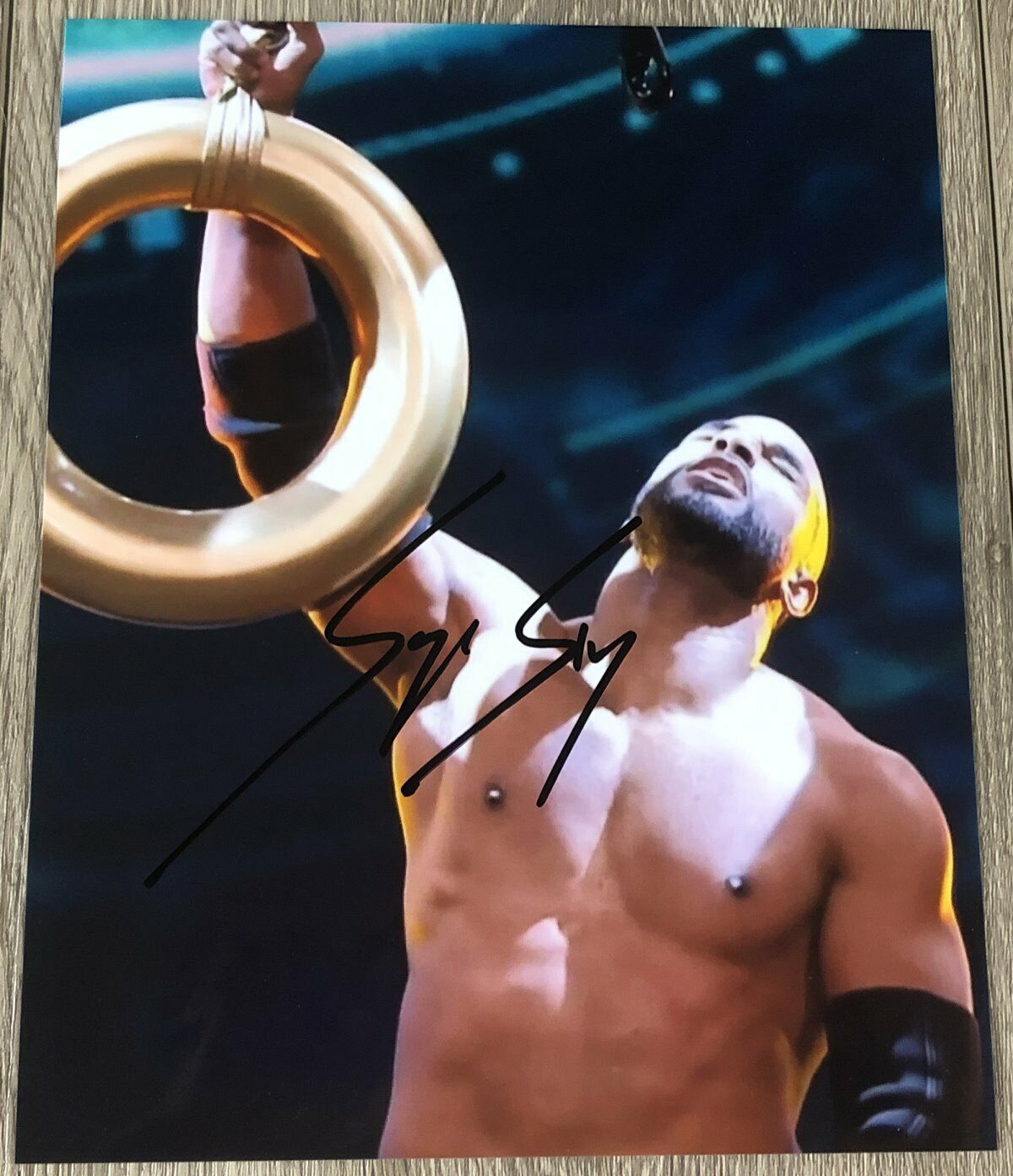 SCORPIO SKY SIGNED AUTOGRAPH ALL ELITE WRESTLING AEW 8x10 Photo Poster painting A w/PROOF