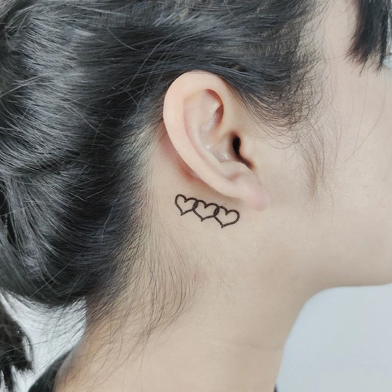 5Pcs/Set Feather Bird Element Pattern Dandelion Temporary Tattoo Sticker Fake Tattoos for Women Men Body Makeup Waterproof