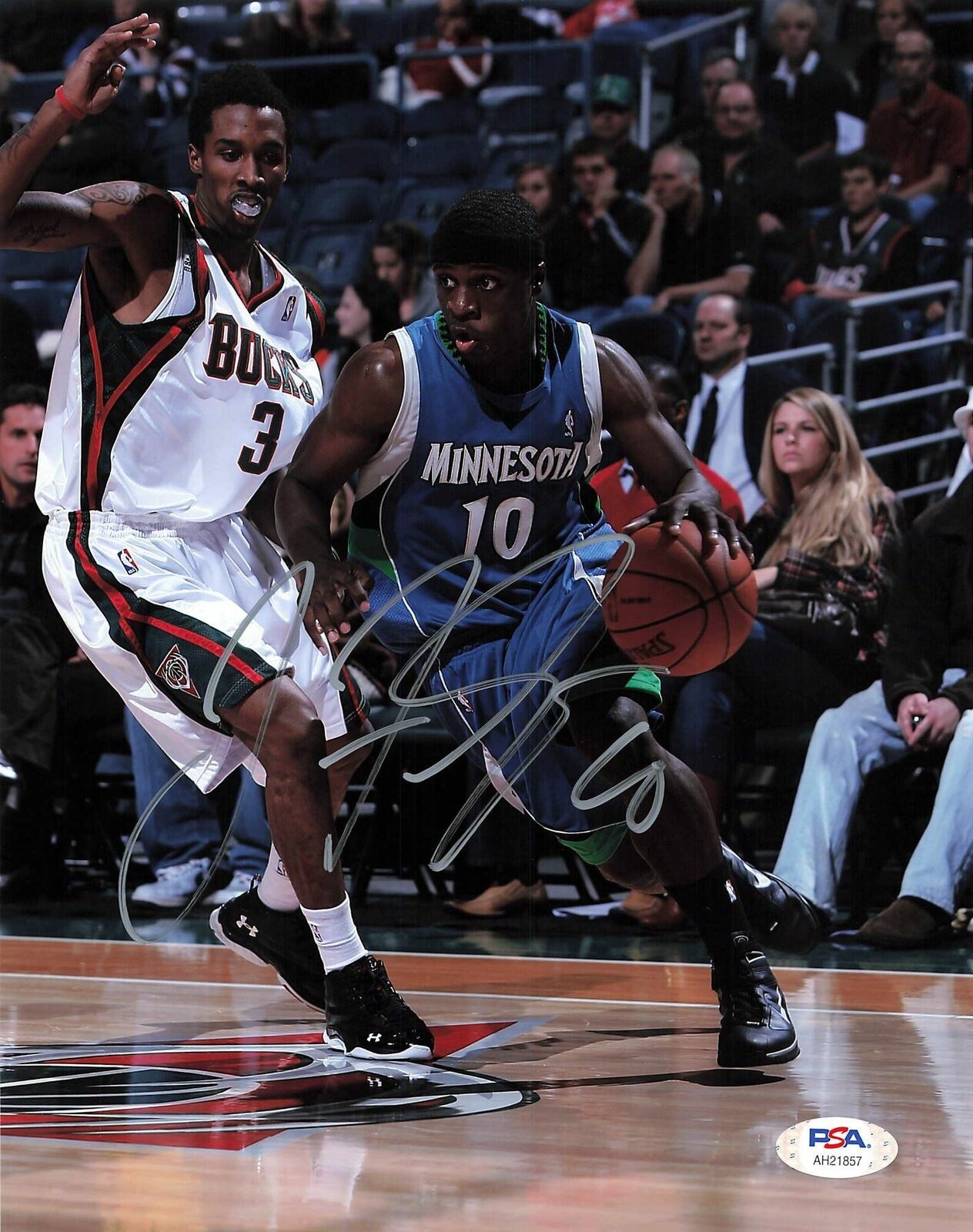 Jonny Flynn signed 8x10 Photo Poster painting PSA/DNA Minnesota Timberwolves Autographed