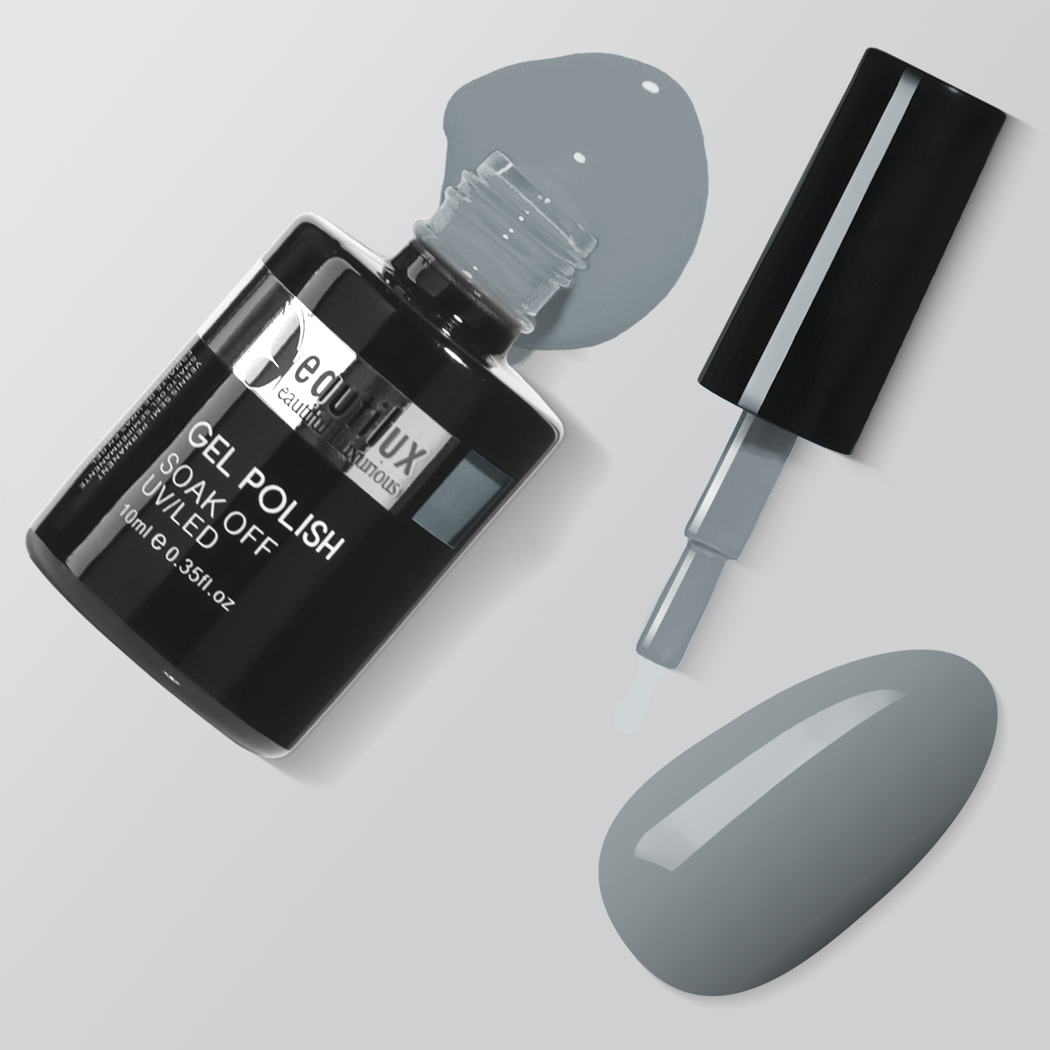 HEMA& TPO Free Nail Gel Polish Color 10ml Summer Collection- Brume
