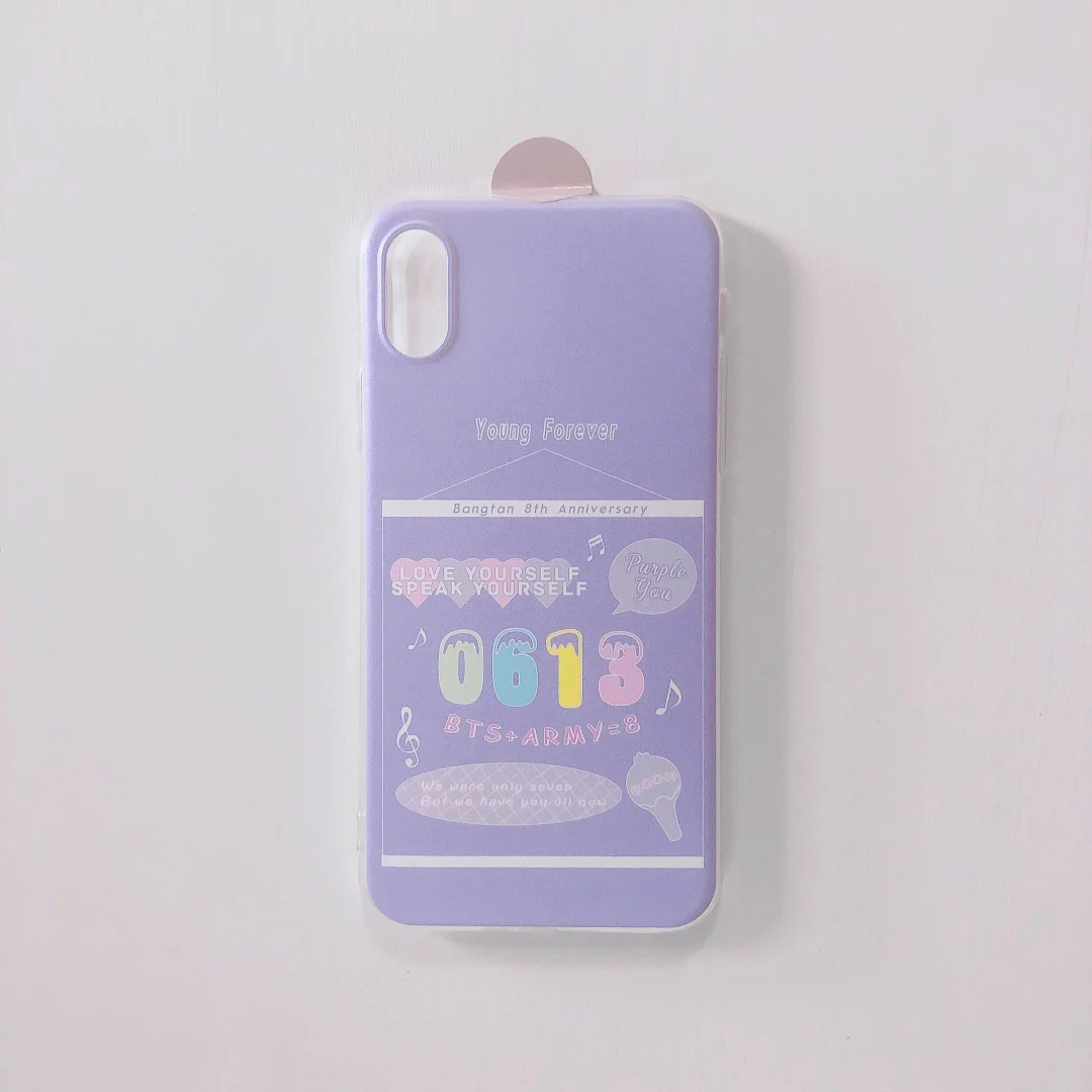 방탄소년단 Love Yourself Purple iPhone Case
