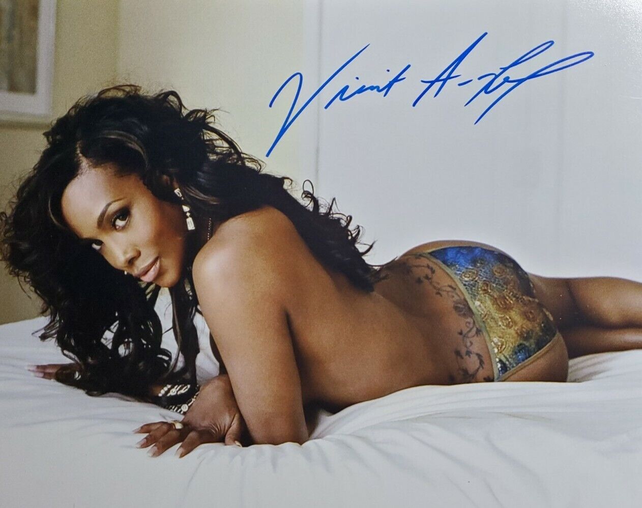 Vivica A Fox Authentic Autographed 8x10 Photo Poster painting w/ COA