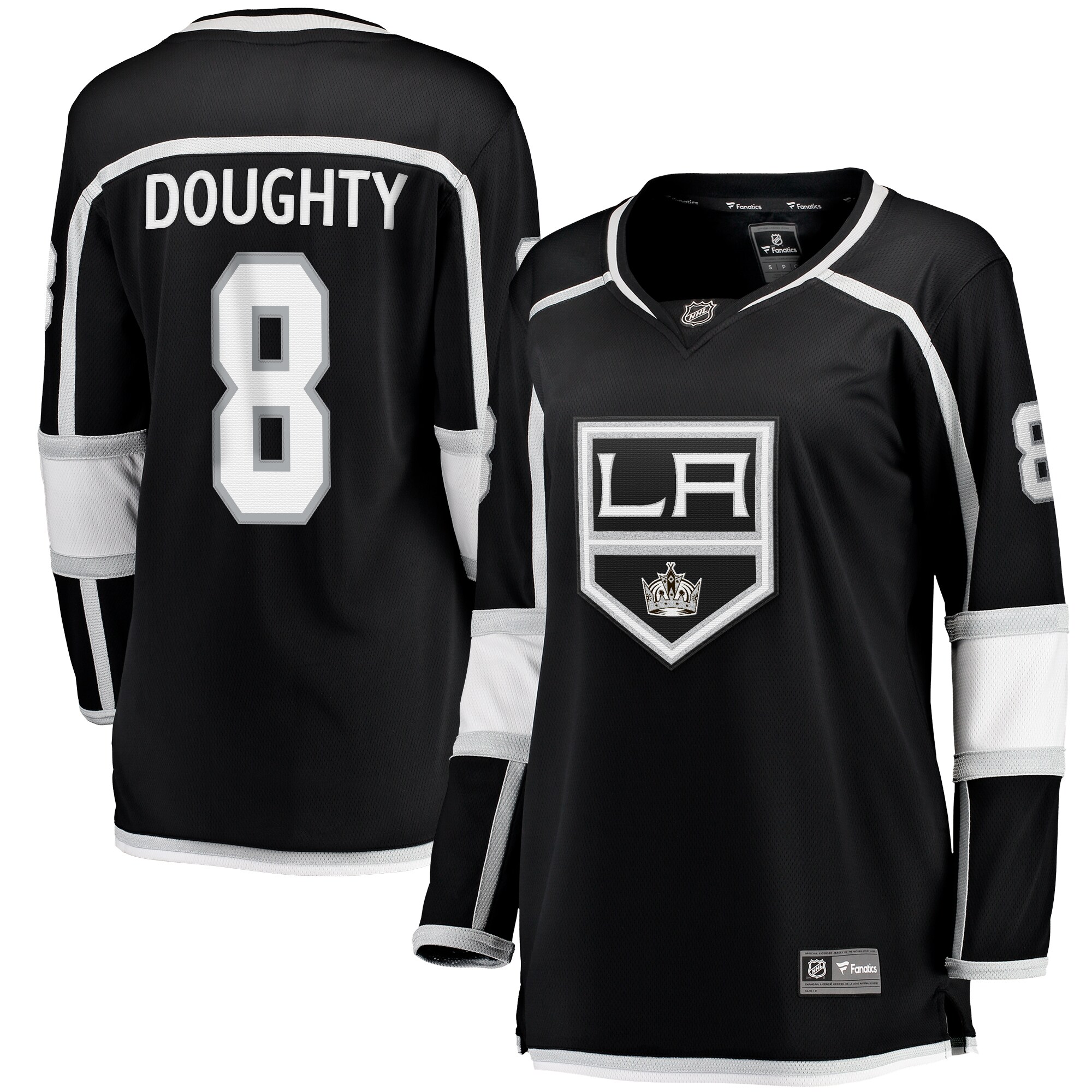 Drew Doughty Los Angeles Kings Fanatics Women&rsquo;s Home Breakaway   Jersey &ndash; Black mysite