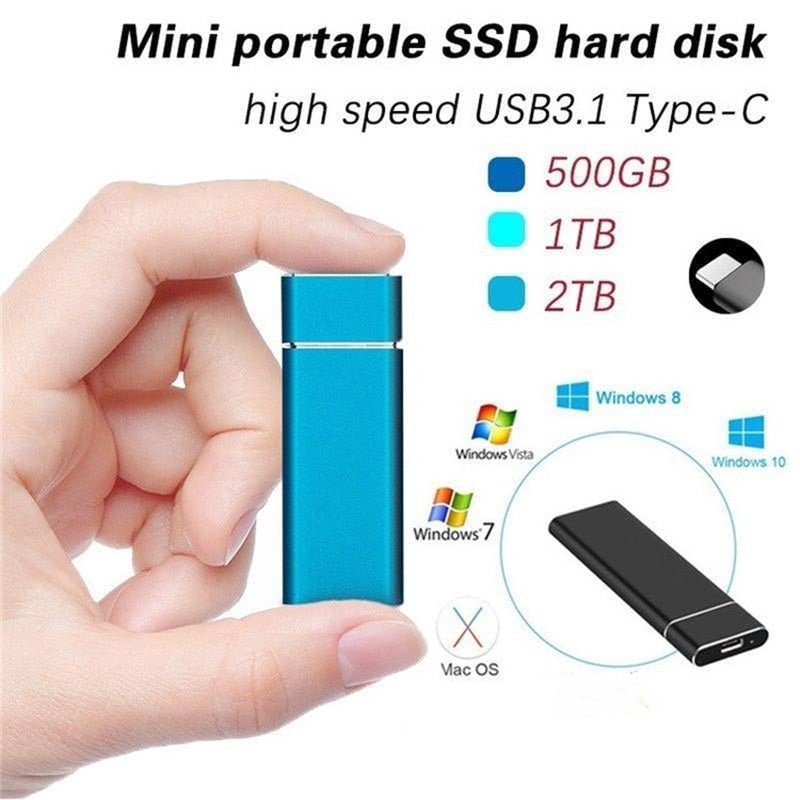 Portable External Solid-State Drive