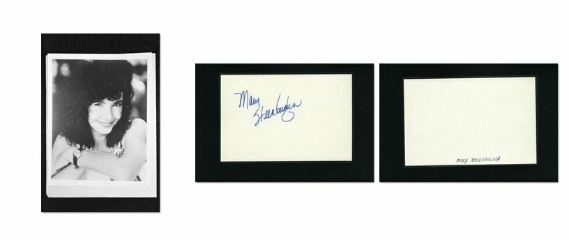Mary Steenburgen - Signed Autograph and Headshot Photo Poster painting set - Parenthood