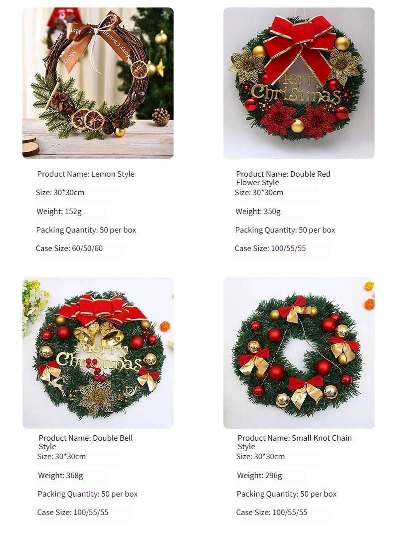 Tegooe Premium Christmas Wreath Collection