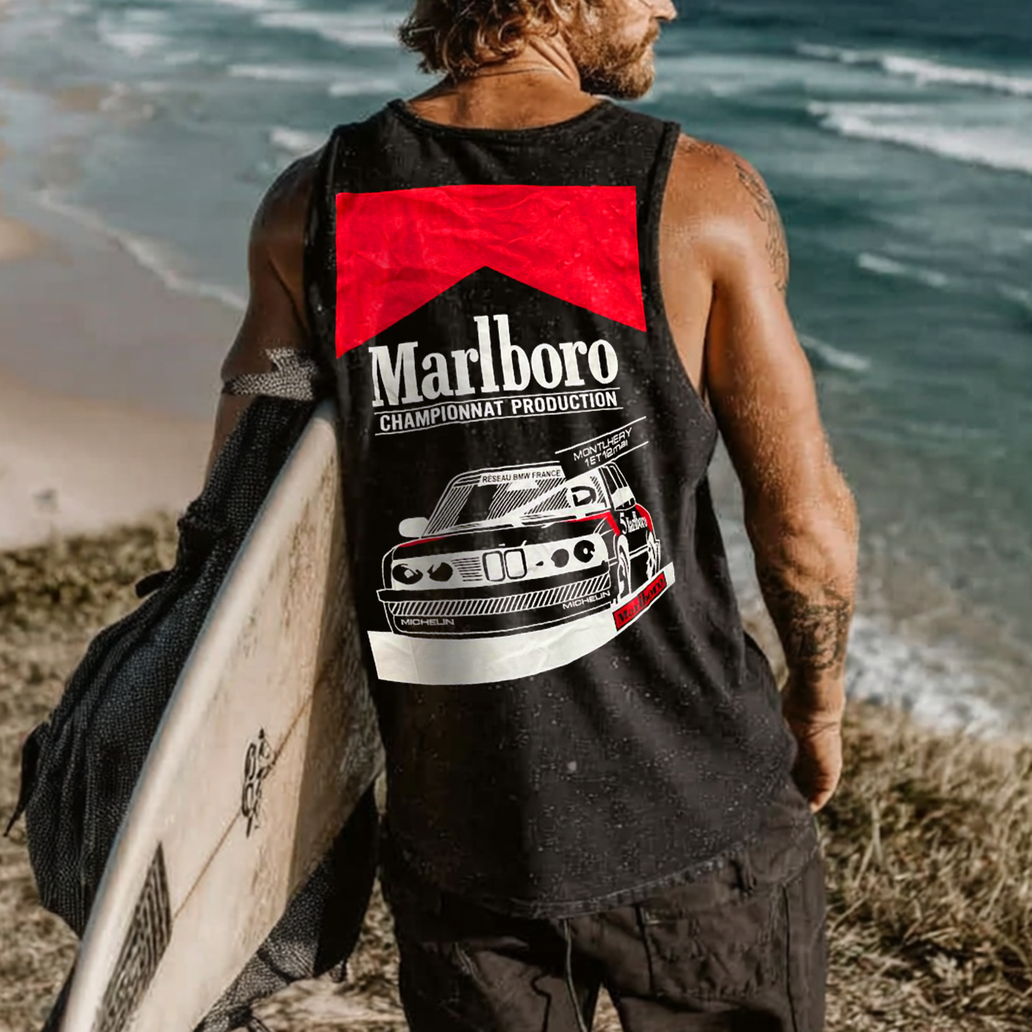 Vintage Racing Branded Vest / TECHWEAR CLUB / Techwear