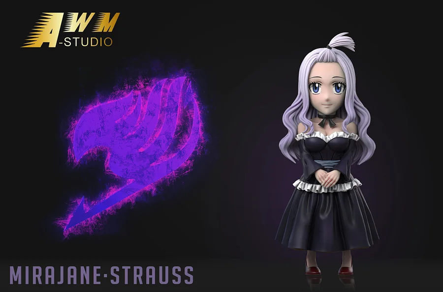 MIRAE リアン　サインポラ18 Marvelous AWM Studio - Fairy Tail #8 Mirajane Strauss - OrzGK