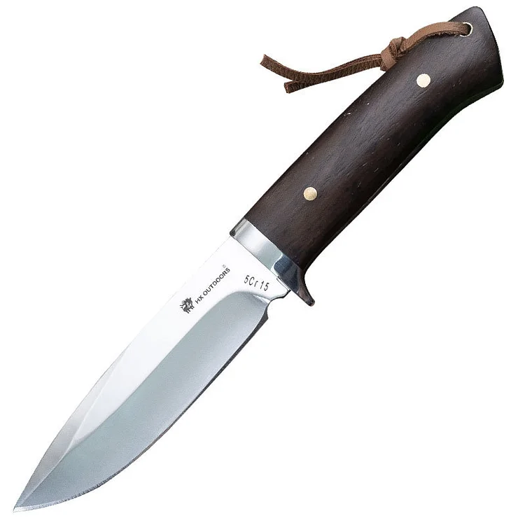 'Forest' 3.8 inches 5Cr15 Steel Full Tang Fixed Blade Knife with Monzo Handle for Picnic
