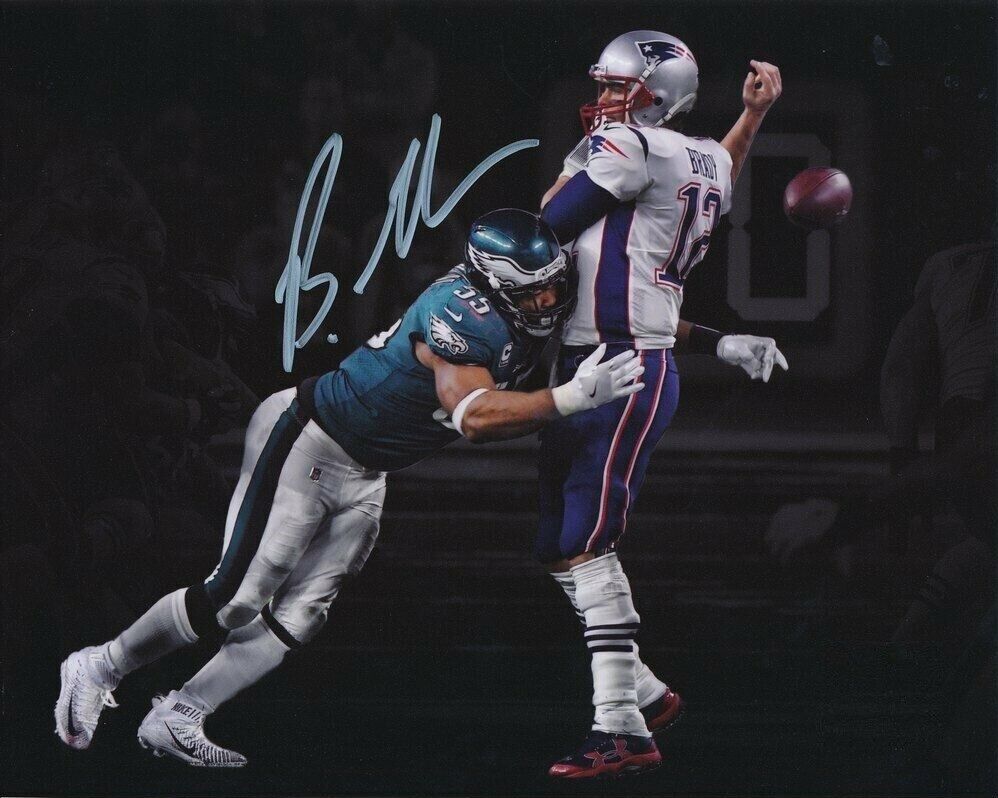 Brandon Graham Autographed Signed 8x10 Photo Poster painting ( Eagles ) REPRINT