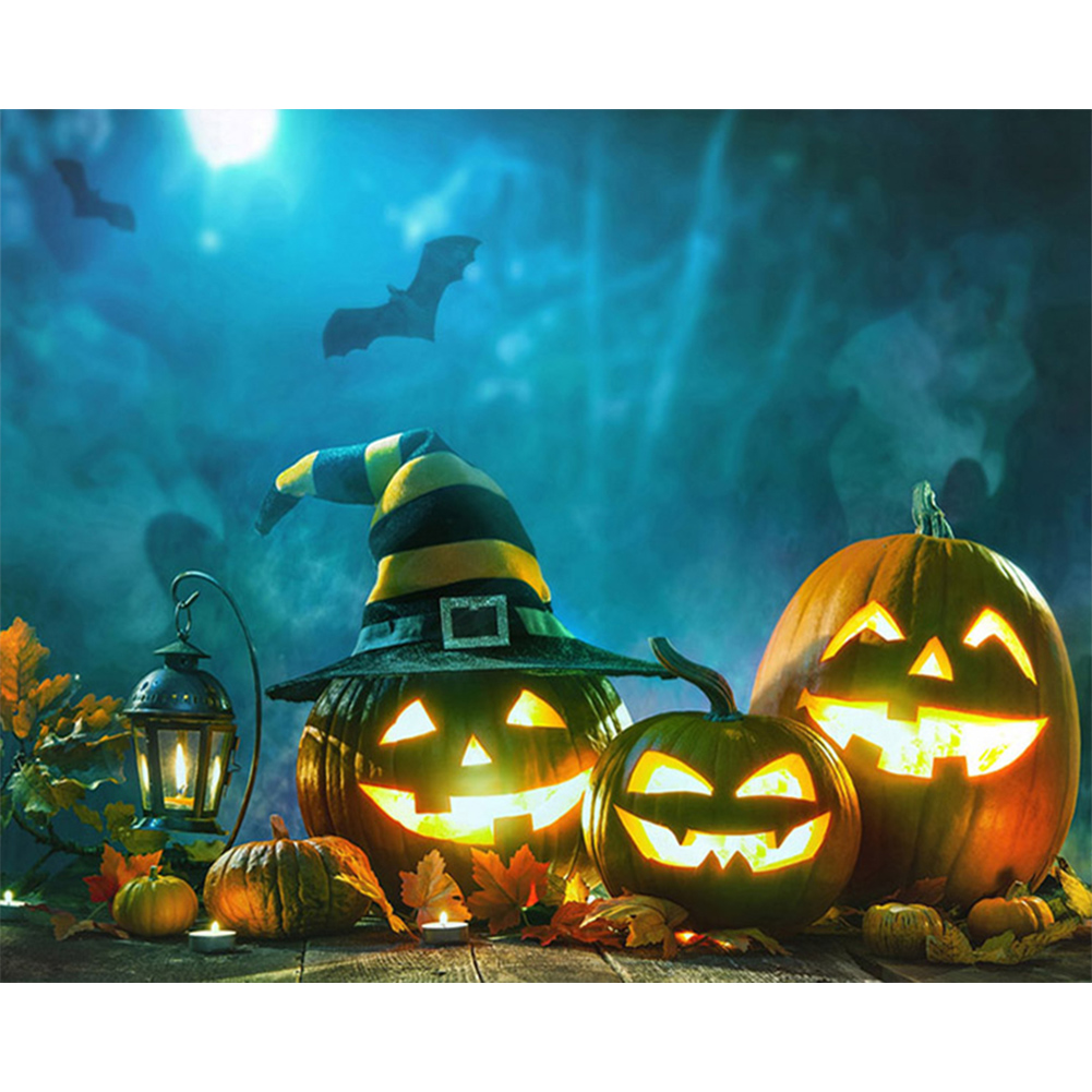 Halloween Pumpkin - Painting By Numbers - 50*40CM gbfke