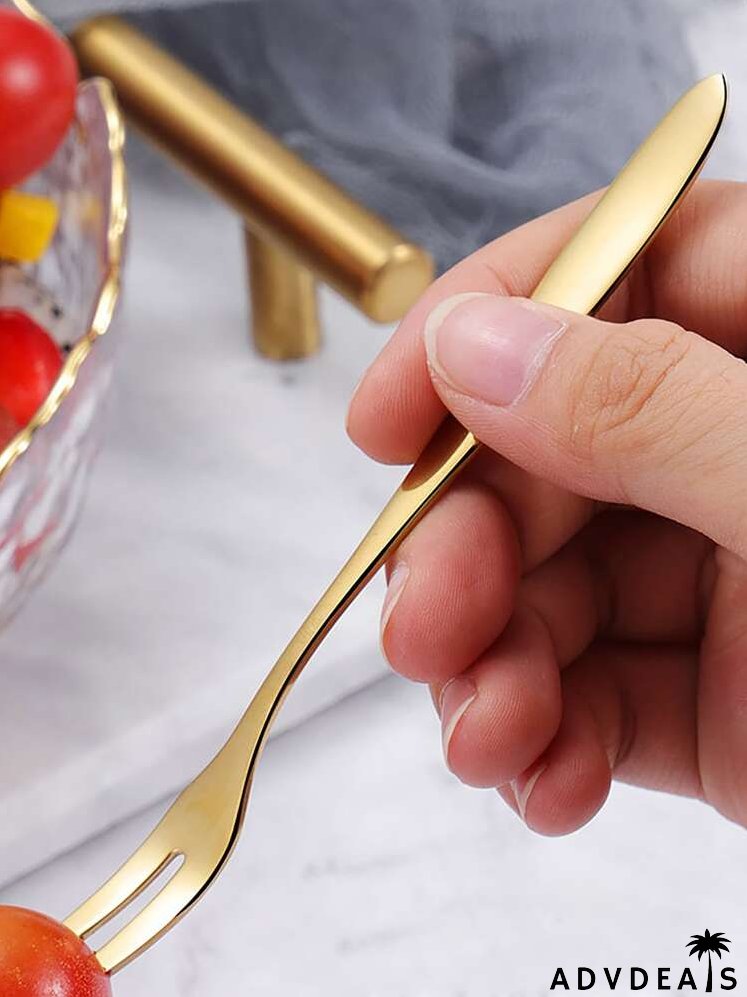 5pcs Stainless Steel Fruit Fork
