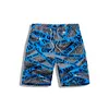 Gioiacombo&trade; Nuovi pantaloncini da spiaggia con stampa da uomo a doppio strato