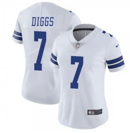 Women's Dallas Cowboys #7 Trevon Diggs White Vapor Untouchable Limited Stitched Jersey(Run Small) RJ5Y