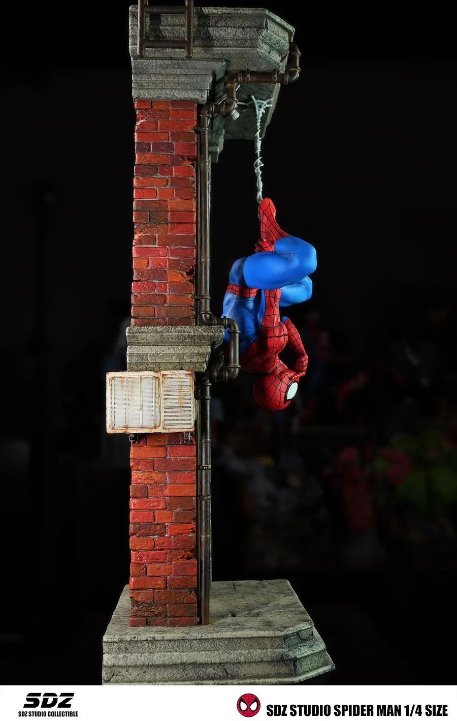SDZ Studio - Marvel Upside down Spider Man 1/4 Statue(GK)