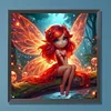 Diamond Painting-DIY Full Round Drill Fairy