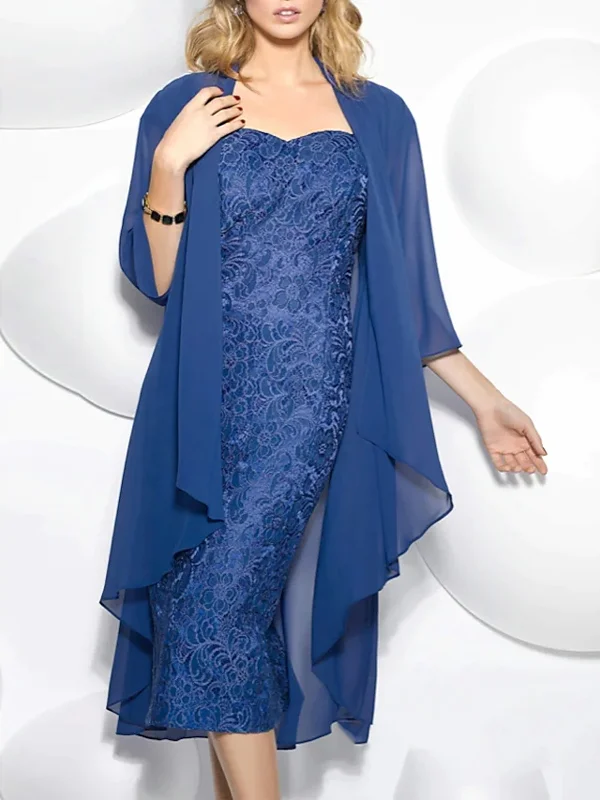 Lace Dress Top Suit