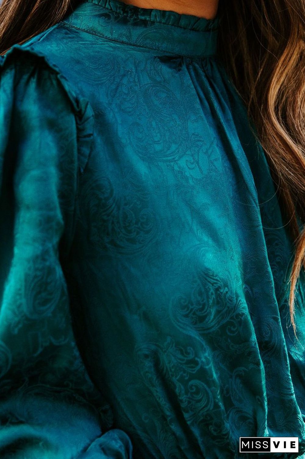 Open Back Jacquard Hip Package Dress