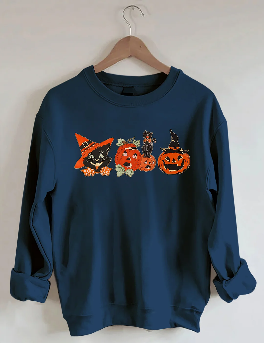 Halloween Cat Sweatshirt