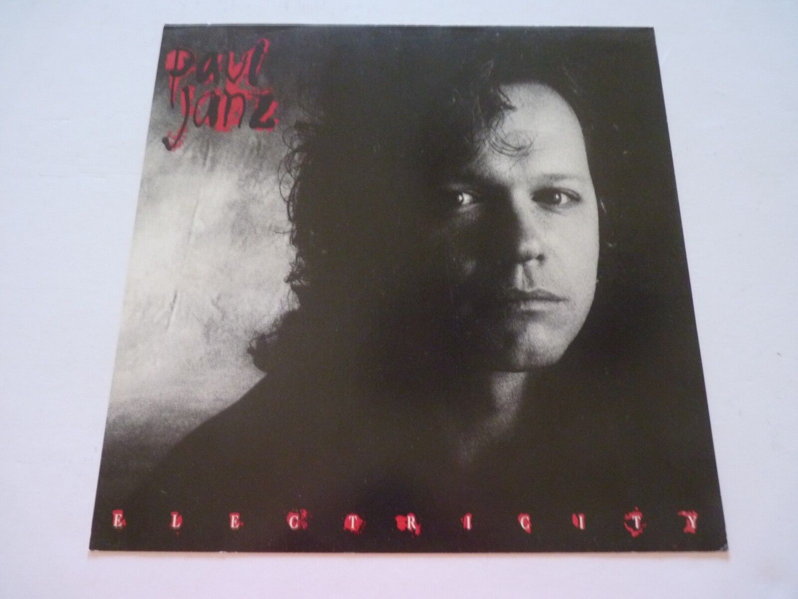 Paul Janz Electricity LP Record Photo Poster painting Flat 12x12 Poster