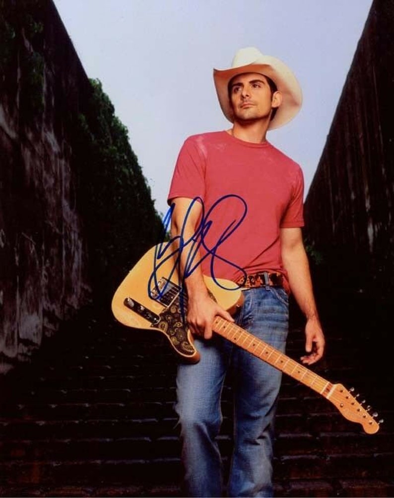 Brad paisley signed autographed 11x14 Photo Poster painting