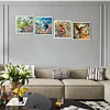 4Pack Animal-Crystal Rhinestone Diamond Painting(40x40cm)