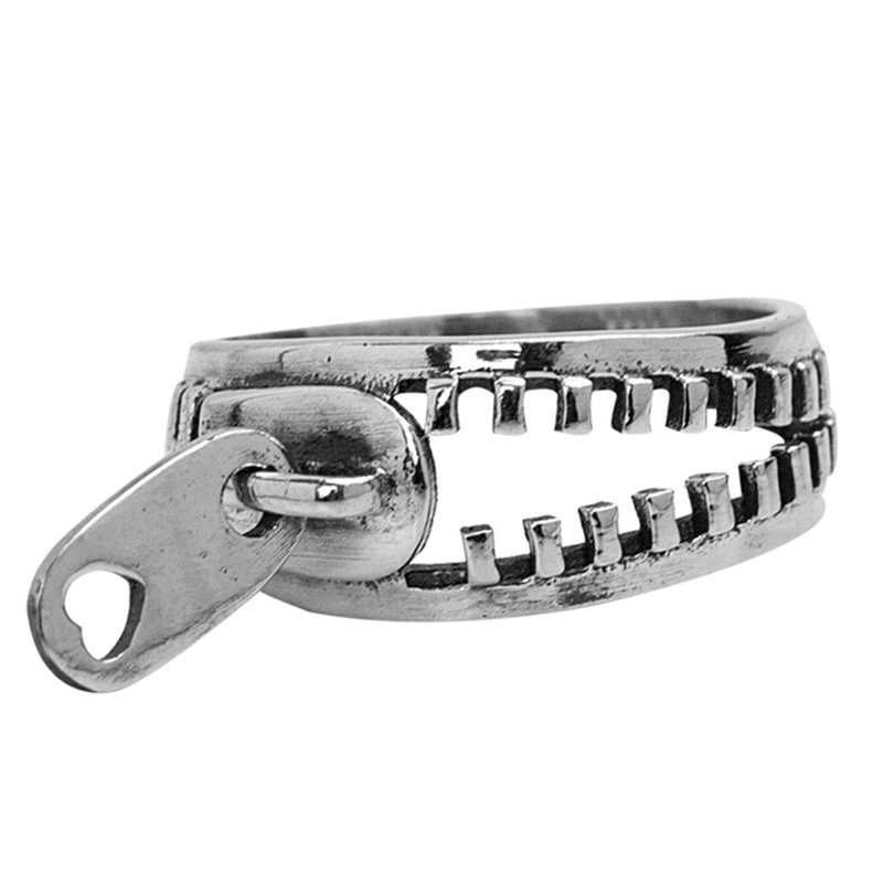 Unisex Punk Chain Ring