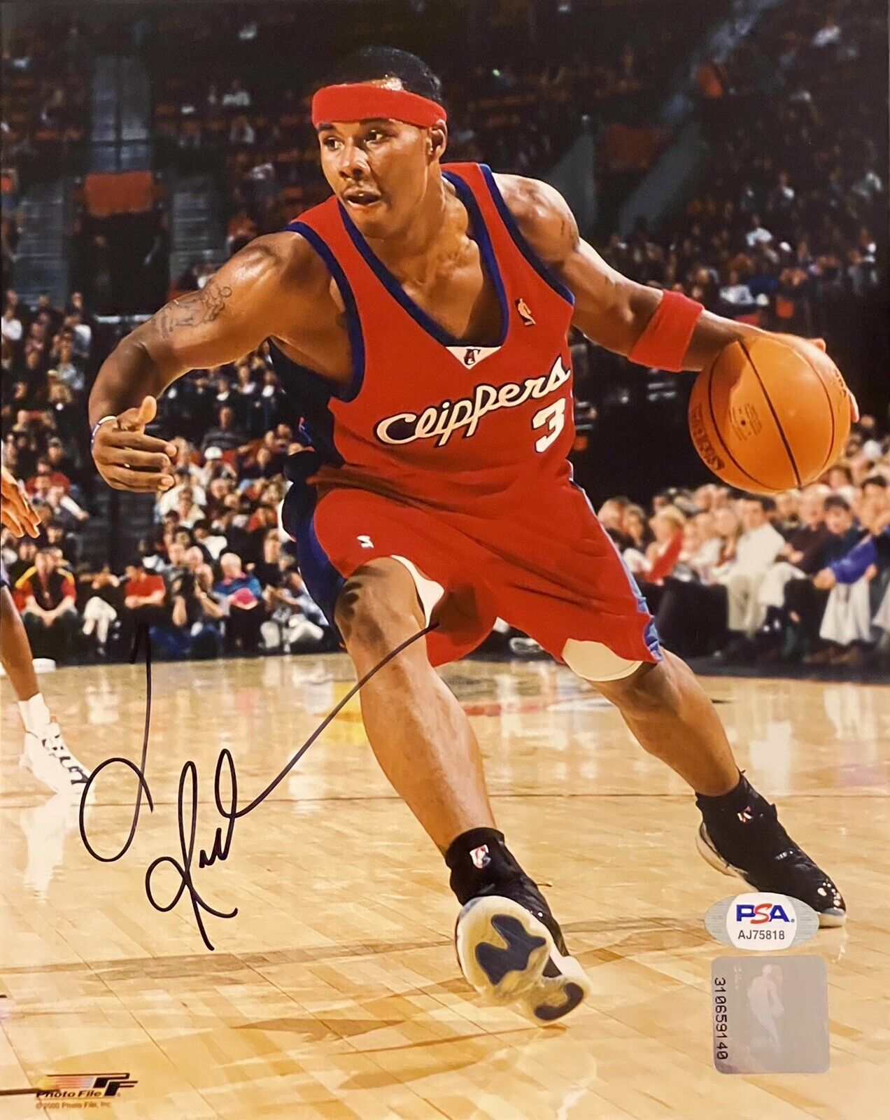 Quentin Richardson Signed Autographed Los Angeles Clippers 8x10 Photo Poster painting PSA/DNA