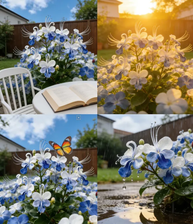 🌌 Blue Butterfly Flower Seeds – Bring the sky into your garden!
