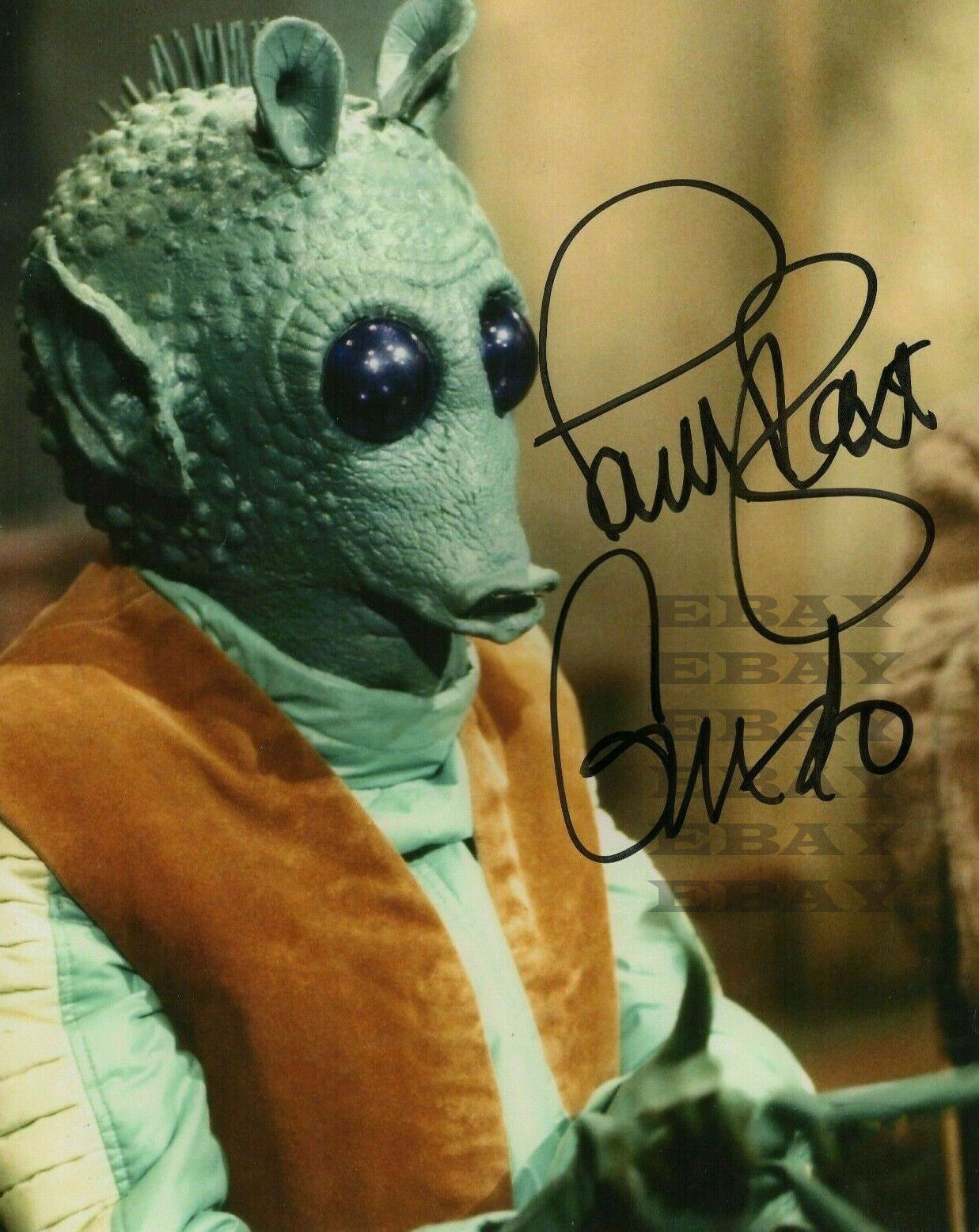 Paul Blake signed Star Wars - Greedo Autographed Signed 8x10 Photo Poster painting Reprint