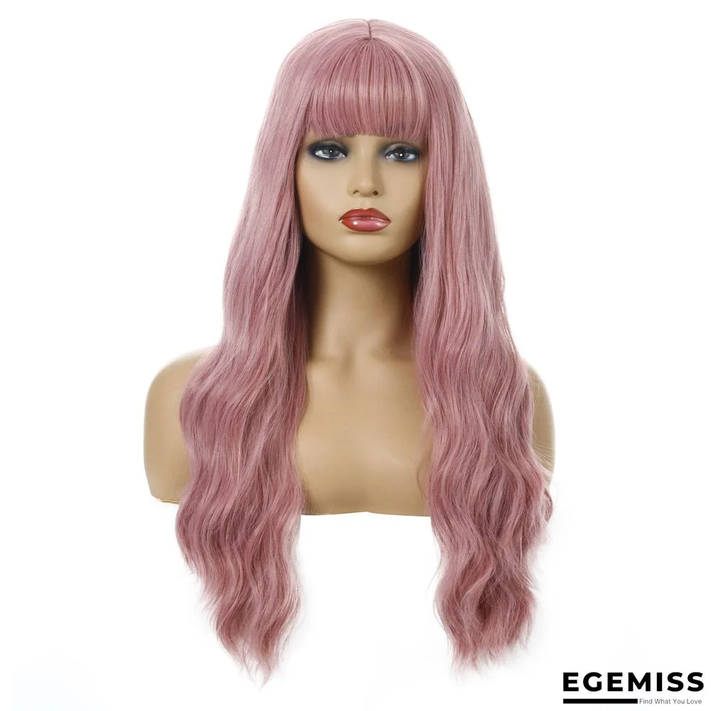 Fashion Long Curly Hair Ladies Fluffy Wavy Curly Headgear | EGEMISS