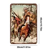 Cowboy - Vintage Metal Signs - 20*30cm/30*40cm - Western